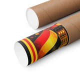 Belgium Soccer Poster — Rally Fan Art Print — Soccer Wall Decor — Product view — Photo 8