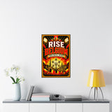 Belgium Soccer Poster — Rally Fan Art Print — Soccer Wall Decor — Product view — Photo 13
