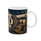 Best Dad Ever Father's Day Coffee Mug — Dad Gift — Ceramic 11oz 15oz Cup — Right view — Photo 5