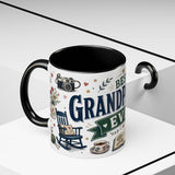 Best Grandparents Ever Coffee Mug — Gift From Grandkids — Accent Color Ceramic 11oz 15oz — Product view — Photo 21