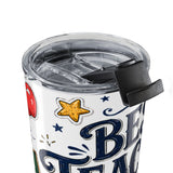 Best Teacher Ever 20oz Tumbler — Teacher Appreciation Gift — Insulated Stainless Steel Travel Cup — Product view — Photo 6
