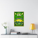 Brazil Soccer Poster — Rally Fan Art Print — Soccer Wall Decor — Product view — Photo 13