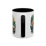 Brazil World Champions Mug — Five Time Soccer Champion Gift — Brazilian Football Fan Cup — 1958–2002 — 11oz 15oz Accent Mug — Back view — Photo 20