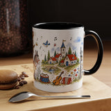 Bremen Town Musicians Mug — Storybook Accent Coffee Mug — MagicMeStudio — Product view — Photo 20