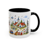 Bremen Town Musicians Mug — Storybook Accent Coffee Mug — MagicMeStudio — Right view — Photo 17