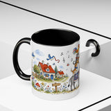 Bremen Town Musicians Mug — Storybook Accent Coffee Mug — MagicMeStudio — Product view — Photo 21