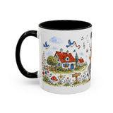 Bremen Town Musicians Mug — Storybook Accent Coffee Mug — MagicMeStudio — Left view — Photo 18
