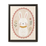 Bunny Collar Framed Nursery Canvas, Storybook Kids Room Wall Art, 12x16 18x24 — 6ad866984a87cc6e1a0e5ecf_107252_103242_front