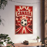 Canada Soccer Fan Art Poster — Matte Vertical Poster — World Cup 2026 Wall Decor — Product view — Photo 11