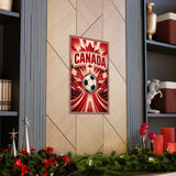 Canada Soccer Fan Art Poster — Matte Vertical Poster — World Cup 2026 Wall Decor — Product view — Photo 10