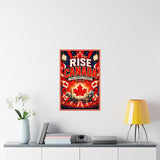 Canada Soccer Poster — Rally Fan Art Print — Soccer Wall Decor — Product view — Photo 13