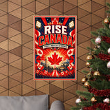 Canada Soccer Poster — Rally Fan Art Print — Soccer Wall Decor — Product view — Photo 9