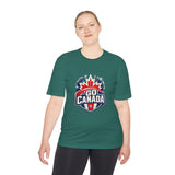 Canada Soccer T Shirt, Go Canada Tee, World Football Fan Shirt, Moisture Wicking Sport Tee — Product view — Photo 13