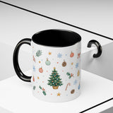 Christmas Mug | Watercolor Tree Gifts Wreath Holiday Cup | Accent Coffee Mug 11oz 15oz — 6ad86eaa2f6ce68f150210ec_72180_102762_context-2