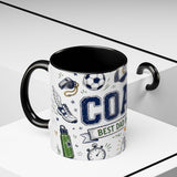Coach Best Dad On The Field Coffee Mug | Father's Day Gift for Dad | Accent Color Ceramic 11oz 15oz — 6ad87051931ebbf89508ec28_72180_102762_context-2