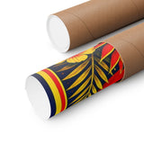 Colombia Soccer Poster — Rally Fan Art Print — Soccer Wall Decor — Product view — Photo 8