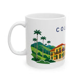 Colombia Travel Souvenir Mug | Cartagena & Coffee | Soccer Fan Gift | White Ceramic 11oz 15oz — 6ad8731f533917771e06118a_65216_6312_left