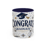 Congrats Graduate Coffee Mug | Class of 2026 Graduation Gift | Accent Color Ceramic 11oz 15oz — 6ad8703c56e61d3ffc094f27_72182_102752_front