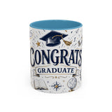 Congrats Graduate Coffee Mug | Class of 2026 Graduation Gift | Accent Color Ceramic 11oz 15oz — 6ad8703c56e61d3ffc094f27_105888_102752_front