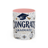 Congrats Graduate Coffee Mug | Class of 2026 Graduation Gift | Accent Color Ceramic 11oz 15oz — 6ad8703c56e61d3ffc094f27_72183_102752_front