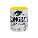 Congrats Graduate Coffee Mug | Class of 2026 Graduation Gift | Accent Color Ceramic 11oz 15oz — 6ad8703c56e61d3ffc094f27_108908_102752_front