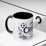 Croatia Soccer Coffee Mug — Soccer Fan Gift — Accent Color Ceramic 11oz 15oz Match Day Cup — Product view — Photo 21