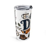 Dad The Legend 20oz Tumbler — Father's Day Gift for Dad — Insulated Stainless Steel Travel Cup — Left view — Photo 3