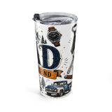 Dad The Legend 20oz Tumbler — Father's Day Gift for Dad — Insulated Stainless Steel Travel Cup — Right view — Photo 4
