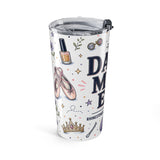 Dance Mom Era 20oz Tumbler — Dance Mom Gift — Insulated Stainless Steel Travel Cup — Left view — Photo 3