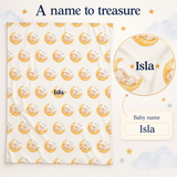 Illustrative personalization image of this exact personalized example; material, size and print scale follow actual product. Props not included.