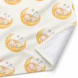 Illustrative texture image of this exact personalized example; material, size and print scale follow actual product. Props not included.