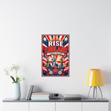 England Soccer Poster — Rally Fan Art Print — Soccer Wall Decor — Product view — Photo 13