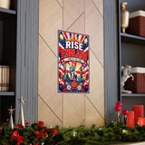 England Soccer Poster — Rally Fan Art Print — Soccer Wall Decor — Product view — Photo 10
