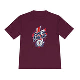 England Soccer T Shirt, Come On England Tee, World Football Fan Shirt, Moisture Wicking Sport Tee — Front view — Photo 5