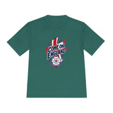 England Soccer T Shirt, Come On England Tee, World Football Fan Shirt, Moisture Wicking Sport Tee — Front view — Photo 1