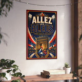 France Soccer Poster — Rally Fan Art Print — Soccer Wall Decor — Product view — Photo 11