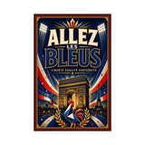 France Soccer Poster — Rally Fan Art Print — Soccer Wall Decor — Product view — Photo 7