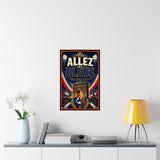 France Soccer Poster — Rally Fan Art Print — Soccer Wall Decor — Product view — Photo 13