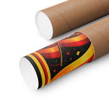 Germany Soccer Poster — Rally Fan Art Print — Soccer Wall Decor — Product view — Photo 8