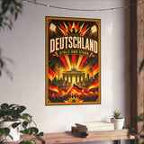 Germany Soccer Poster — Rally Fan Art Print — Soccer Wall Decor — Product view — Photo 11