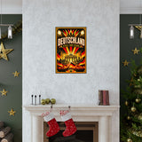 Germany Soccer Poster — Rally Fan Art Print — Soccer Wall Decor — Product view — Photo 12