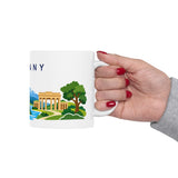 Germany Travel Souvenir Mug — Castle & Alpine Views — Soccer Fan Gift — White Ceramic 11oz 15oz — Product view — Photo 14