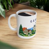 Germany Travel Souvenir Mug — Castle & Alpine Views — Soccer Fan Gift — White Ceramic 11oz 15oz — Product view — Photo 10
