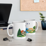 Germany Travel Souvenir Mug — Castle & Alpine Views — Soccer Fan Gift — White Ceramic 11oz 15oz — Product view — Photo 7