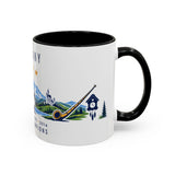 Germany World Champions Mug — Four Time Soccer Champion Gift — German Football Fan Cup — 1954–2014 — 11oz 15oz Accent Mug — Right view — Photo 18
