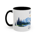 Germany World Champions Mug — Four Time Soccer Champion Gift — German Football Fan Cup — 1954–2014 — 11oz 15oz Accent Mug — Left view — Photo 19