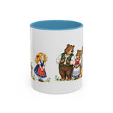 Goldilocks and the Three Bears Mug — Storybook Fairy Tale Accent Coffee Mug — MagicMeStudio — Front view — Photo 9