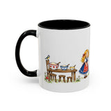 Goldilocks and the Three Bears Mug — Storybook Fairy Tale Accent Coffee Mug — MagicMeStudio — Left view — Photo 18