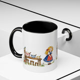 Goldilocks and the Three Bears Mug — Storybook Fairy Tale Accent Coffee Mug — MagicMeStudio — Product view — Photo 21