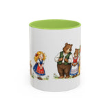 Goldilocks and the Three Bears Mug — Storybook Fairy Tale Accent Coffee Mug — MagicMeStudio — Front view — Photo 15